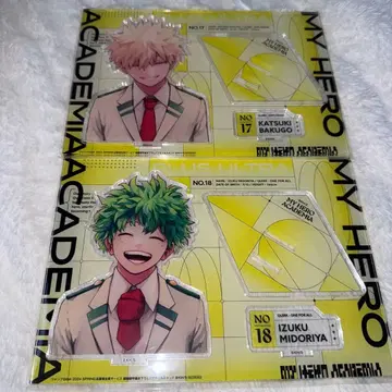 나의 히어로 아카데미아 바쿠고 카츠키 미도리야 이즈쿠 아크릴 스탠드