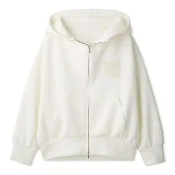 SNIDEL 스나이델 볼륨 후드티 IVR 아이보리