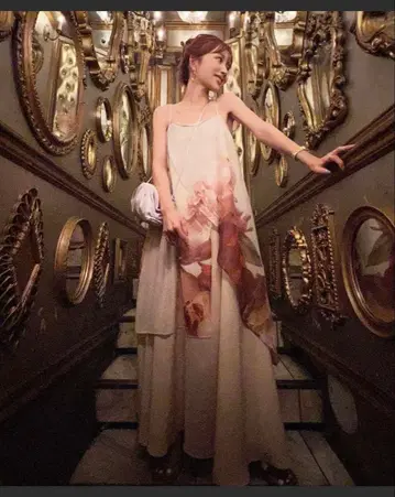 EIMYISTOIRE Shannon flower 원피스