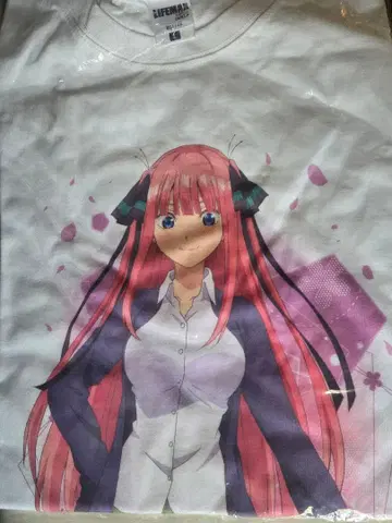 5등분의 신부 풀컬러 T셔츠 L사이즈 나카노 니노