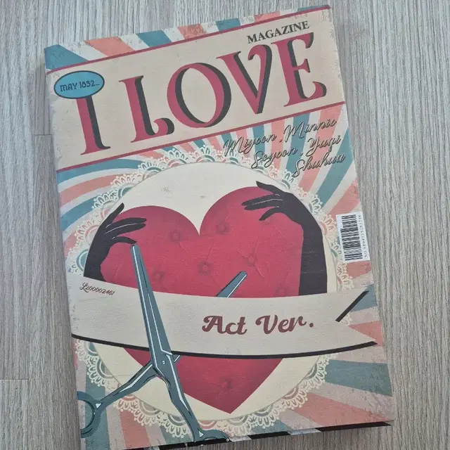 아이들 누드 앨범 act ver (단순 개봉)