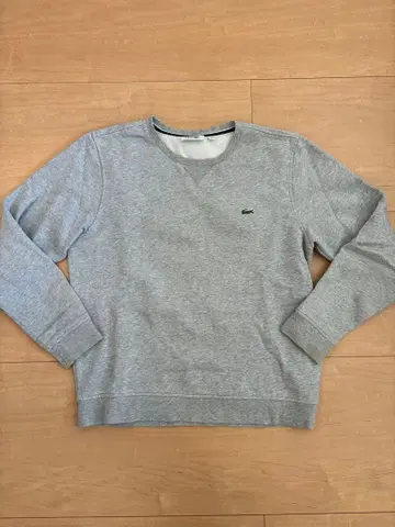 [ Lacoste ] 라코스테 그레이 크루넥 맨투맨 트레이닝복 M 사이즈