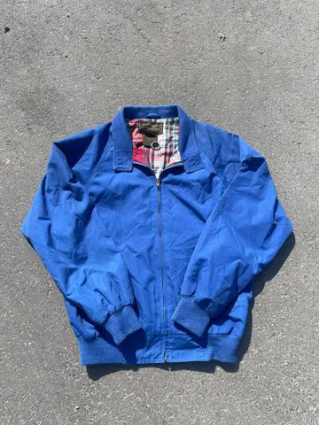 90s Eddie Bauer 블랙 택 해링턴 자켓
