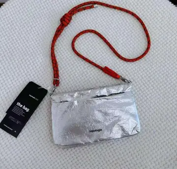 topologie 숄더백 실버