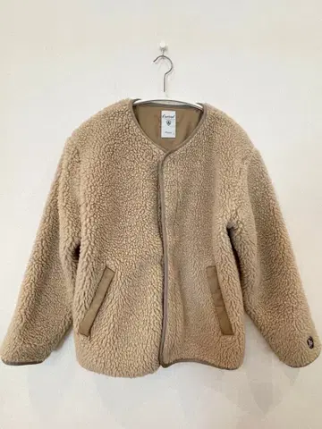 오시발 플리스 자켓 베이지 프랑스 1