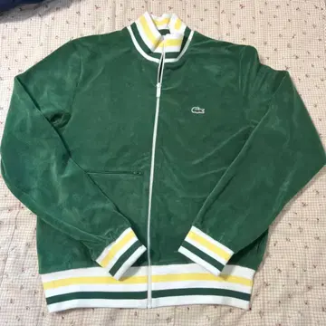 LACOSTE 그린 집업 자켓 US XS