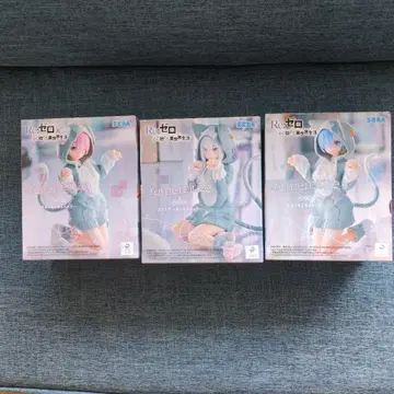 Re: 제로에서 시작하는 이세계 생활 라무 & 렘 & 에밀리아 3종 세트