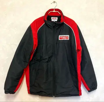 TRD 점퍼 블랙/빨간색