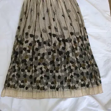 기하학 패턴 롱 스커트