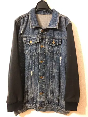 데님 자켓 캐주얼 스타일