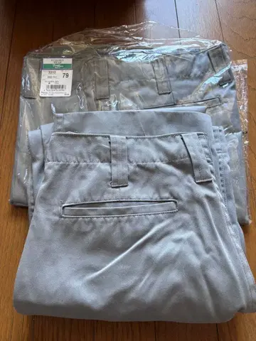 지중당 작업 바지 3310 와사비 79 새상품+중고 세트