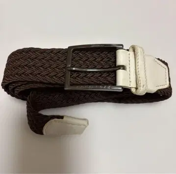 HUGO BOSS 뜨개질 브라운 벨트