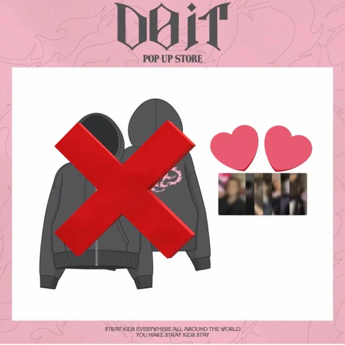 Stray Kids スキズ POPUP DO ITジップアップ フーディー jp.ktown4u.com : Stray Kids - [DO IT] ZIP-UP HOODIE