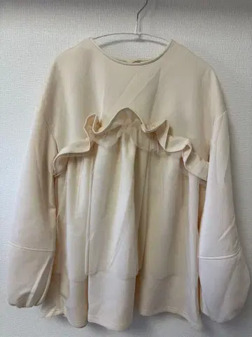 moi tytto 종이상자 튤 튜닉 베이지 프리 사이즈