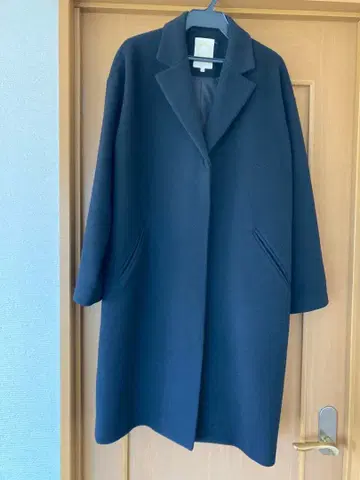 Khaju SHIPS [카쥬 쉽스] 울 100% 롱 코트 블랙