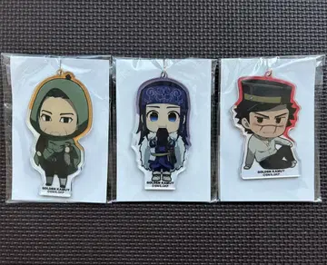 골든 카무이 아크릴 키링 3개 세트