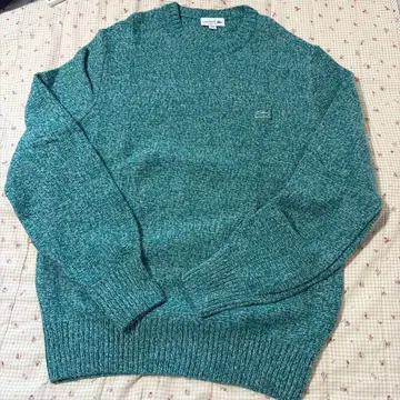 LACOSTE 터콰이즈 니트 스웨터