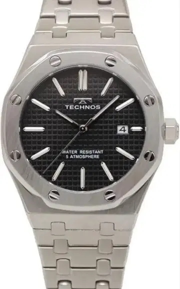 [테크노스] 손목시계 데이트 T9C07SB 남성용 실버