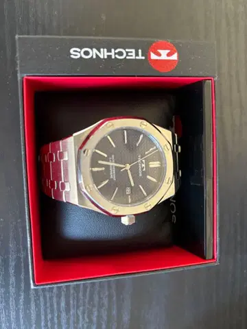 [테크노스] 손목시계 데이트 T9C07SB 남성용 실버