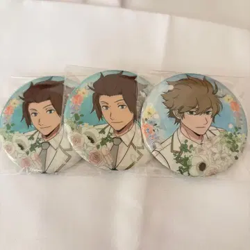 월드 트리거 점페스 Bouquet 홀로그램 캔뱃지 진 유이치 휴스