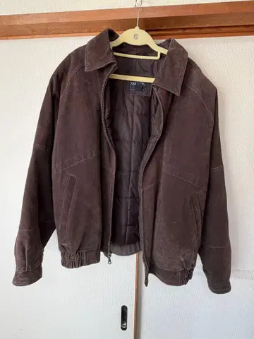 다크 브라운 OUTBROOK 가죽 자켓