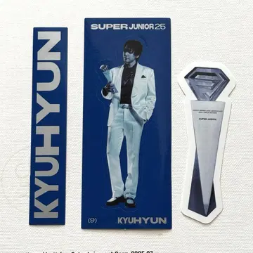 SUPERJUNIOR 25 ver 랜덤 혜택 스티커 규현