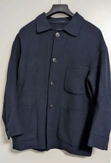 +J 울 블렌드 오버 사이즈 셔츠 자켓 S 사이즈