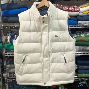 라코스테 다운 베스트 화이트 52/5