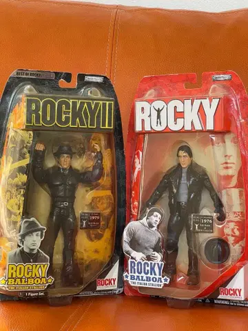 ROCKY II & ROCKY 피규어 세트 jakks pacific