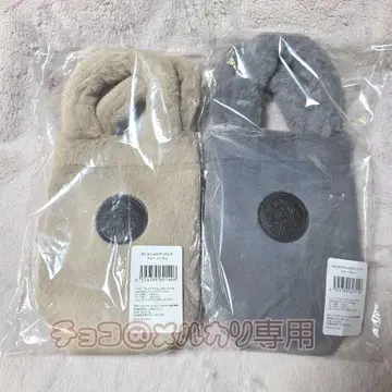 스타벅스 홀리데이 2025 보틀 숄더백 퍼 그레이 베이지