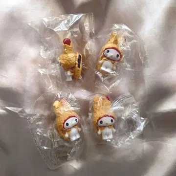 산리오 덴푸라 피규어 마이멜로디 4개 세트