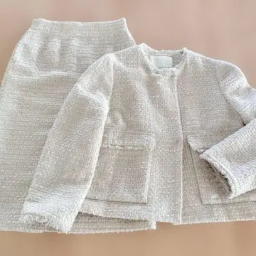 Ballsey 베이지 트위드 셋업 입학식 졸업식 입학식