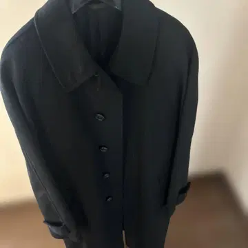 [ D'URBAN ] 고급 캐시미어 체스터 코트 블랙 남성용 L 사이즈