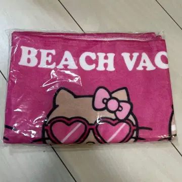 일광화상 키티 페이스 타월 [ 새상품 ]