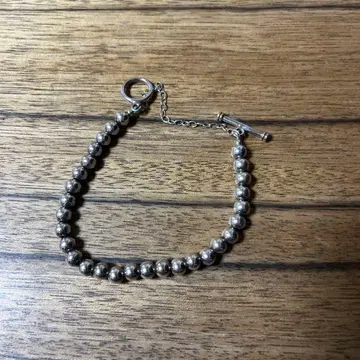 빈티지 실버 925 비즈 팔찌 약 18cm 각인 있음