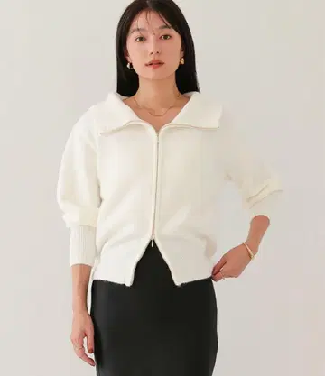 [ 미사용 새상품 ] ur's 집업 니트 스웨터