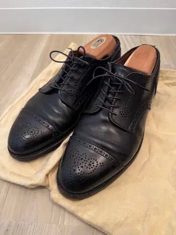 알든 957 캡토 블랙 메달리온 외날개 새상품급 알든