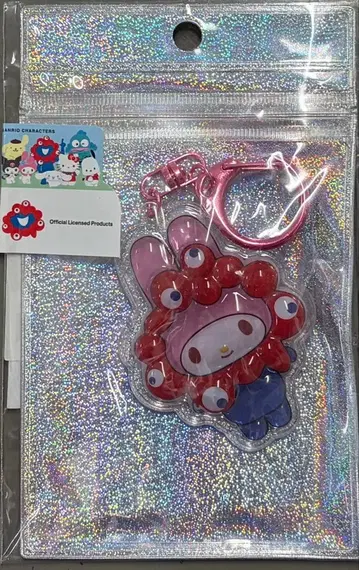 2510 오사카 만박 먀쿠먀쿠 마이멜로디 통통 입체 키링