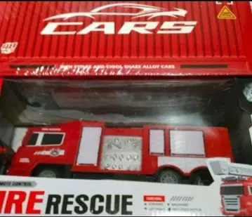 파이어 레스큐 리모트 컨트롤 카 미니카 컨테이너 48대