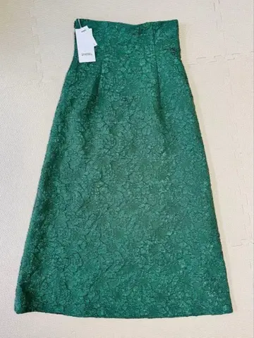 SNIDEL 그린 타이트 스커트 S