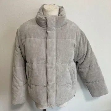 SPAO 코듀로이 자켓 M 170 그레이 계열 다운풍 아우터