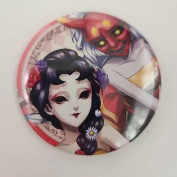 IdentityV 제5인격 호텔 콜라보 게이샤 미치코 캔뱃지