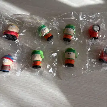 가챠 가챠 사우스 파크 소프트 비닐 캡슐 토이 8체 세트