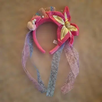 디즈니씨 머메이드 라군 아리엘 머리띠