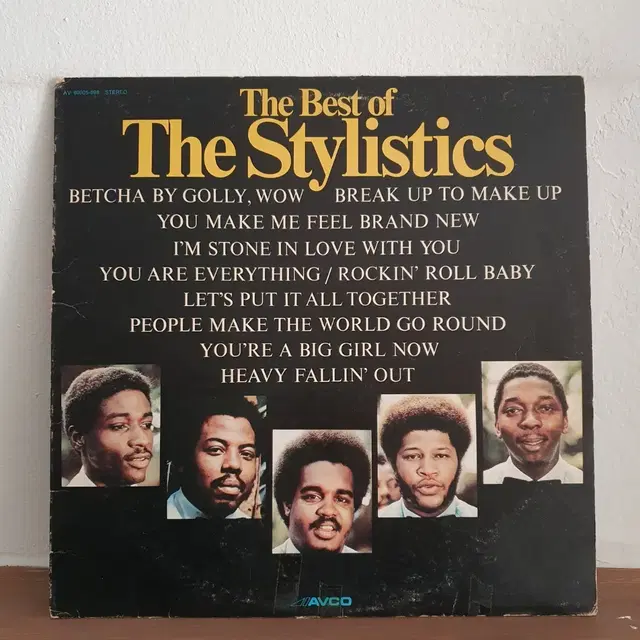 스타일리스틱스 베스트 앨범 LP  1975. 미국반