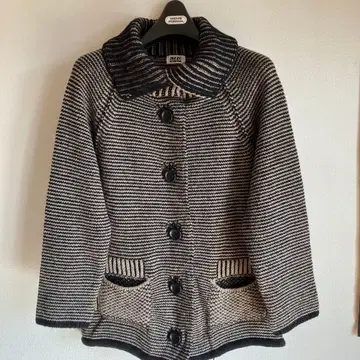 JIZO INTERNATIONAL 스트라이프 니트 자켓