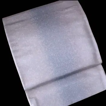 미사용 새상품급 인박 후쿠로 오비 화이트 실버 d40