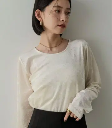 시어 벨로아 크루넥 풀오버