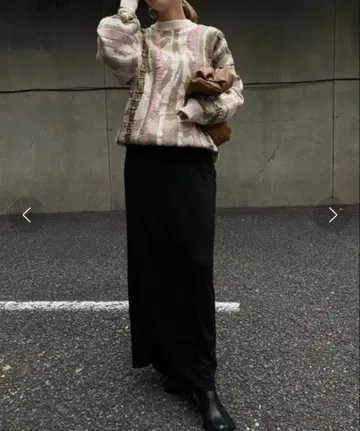 Ameri UND MARBLE JACQUARD KNIT