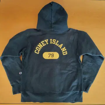 챔피온 USA제 빨간색 택 복각 풀 집업 리버스 위브 XL